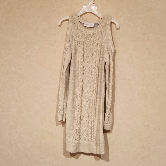 Cold Shoulder Sweater Dress - Picture 4 of 4